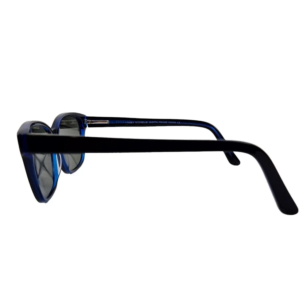 Linsey Michelle Judith Eye glasses Sunglass Frames 55-15-140 Navy Full Rim
